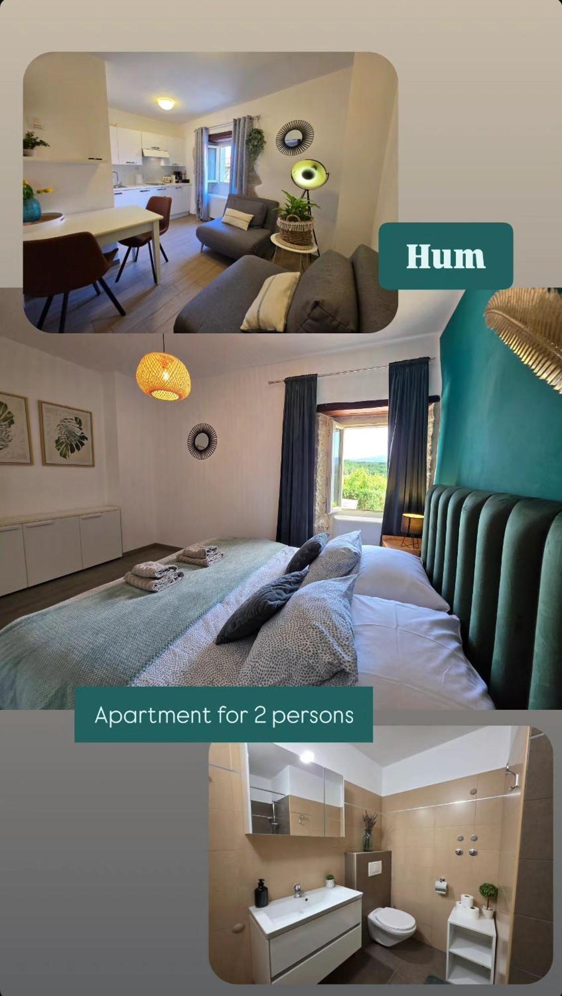 Apartment Hum-The Smallest Town In The World Eksteriør billede